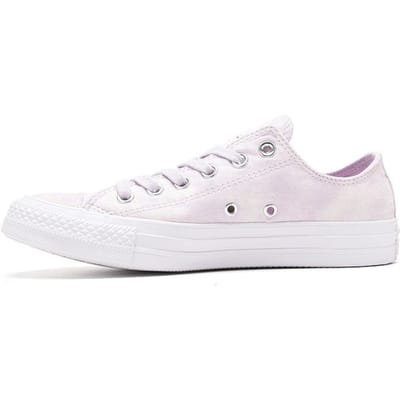 Converse Chuck Taylor All Star Comfortabel Duurzaam Lichtgewicht Low Top Skateschoenen Dames Sneakers Paars 159655C 37.5 white