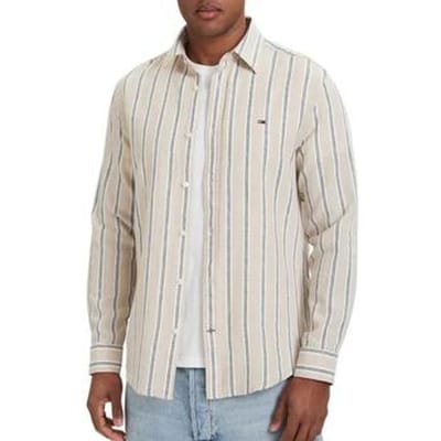 Overhemd Lange Mouw Tommy Hilfiger Tjm Reg Linen