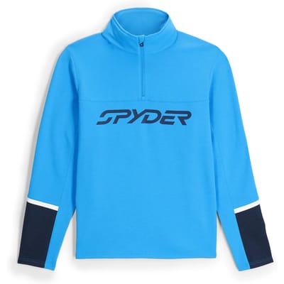 Spyder Speed Fleece Met Halve Rits Blauw XL Man