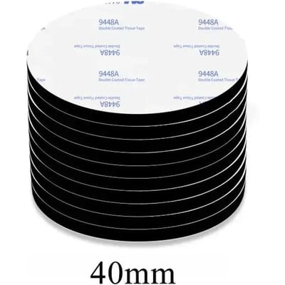 Sterke Dubbelzijdige Schuimtape Zonder Sporen Zelfklevend EVA Schuim Plakkerig Decor Sterke Pad Montage Spons Lijm Vaste Muur 10PCS&Other white