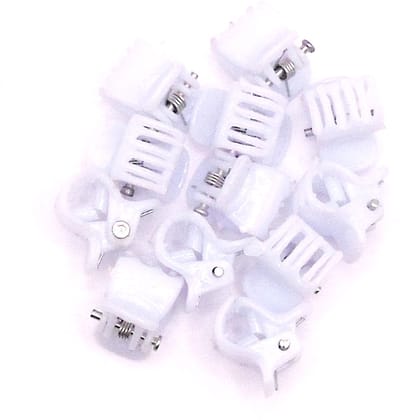 Haarklemmetjes mini wit