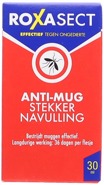 Voordeelverpakking van 2 x Roxasect muggen stekker navulling, 1 stuk (1030548)
