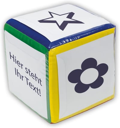 Blanco kubus - Insteekvakken kubus - Educatief spel - Transparant kijkvenster - 10 cm - Transparant