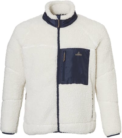 NOMAD® Sherpa Fleecevest Unisex | Beige | XL | Hoogpolig Fleece | Extra Warm, Zacht & Ademend | Met Rits, Windstopper & Zakken