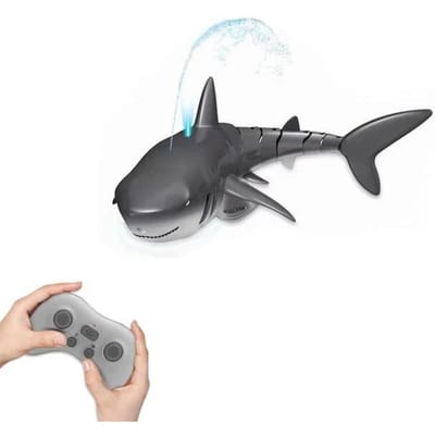 Smart Rc Haai Walvis Spray Water Speelgoed Op afstand bestuurbaar Bootschip Onderzeeër Robots Vis Elektrisch Speelgoed voor Kinderen Jongens baby Kinderen
