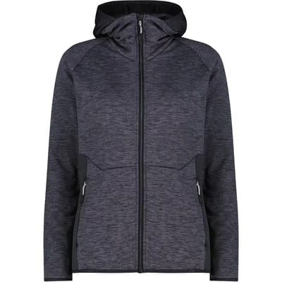Dames fleece met capuchon CMP