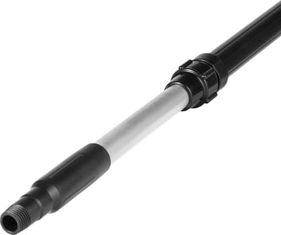 Vikan Transport Steel 297452C - Telescoopsteel 1060-1600 mm - Aan/Uit Kraan - Waterdoorvoer en Gardena aansluiting