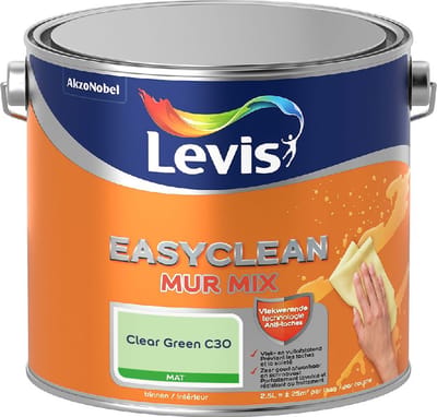 Levis - Easyclean Mur Mat Mix - Clear Green C30 - Mengverf - 2,5 L