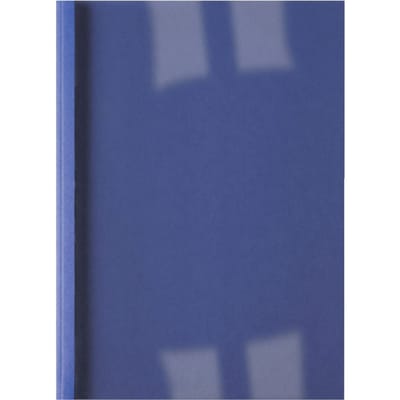Thermische omslag GBC A4 1.5mm linnen donkerblauw 100 stuks