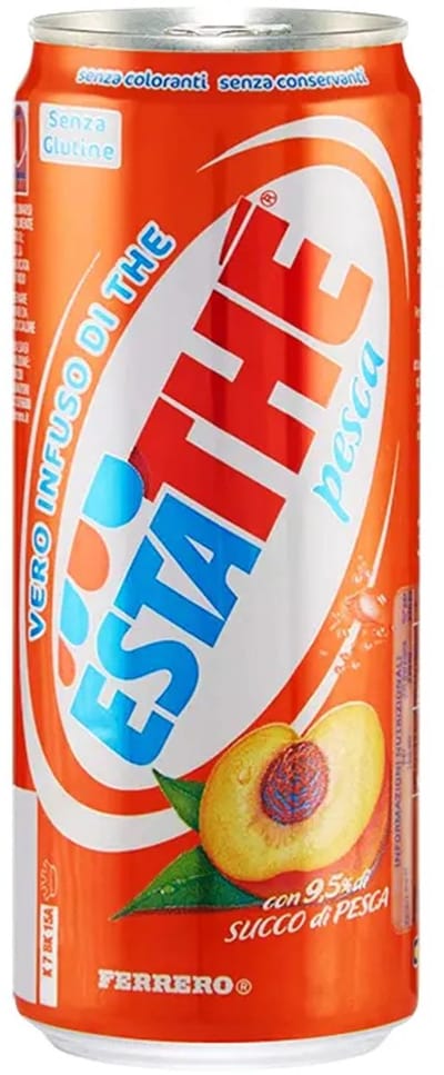 Estathé Pesca – Italiaanse ijsthee perzik - 24 x 33cl