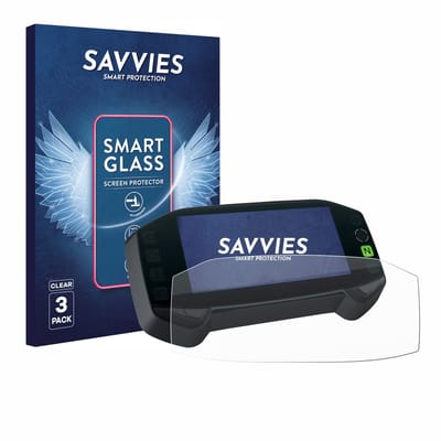 3 Stuks Savvies Screenprotector - geschikt voor Suzuki DR-Z4S 2025 - beschermfolie glas transparant