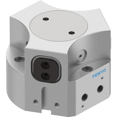 Festo Driepuntsgrijper 4mm Slag - Bouwgrootte 35 Dubbelwerkend - 1163037 - P2HUR