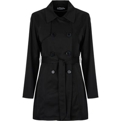 Regular fit Trenchcoat met dubbele knoopsluiting Model 'VALERIE'