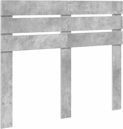 Hoofdbord Slaapkamer - Bedombouw Hoogte - Slaapkamer Decoratie - Bewerkt Hout Constructie - 123 x 3 x 100 cm