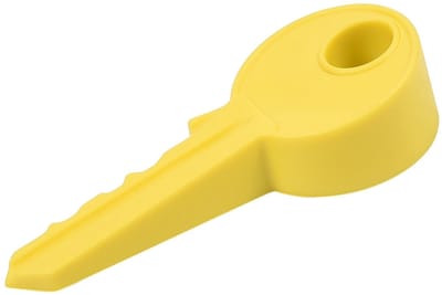 Dailygoods- Deurstopper Sleutelvorm - Siliconen Deurstop - Vinger Protector - Decoratieve Deurstopper - Zacht en Niet-toxisch - Hoogwaardige Kwaliteit - Deurstoppers