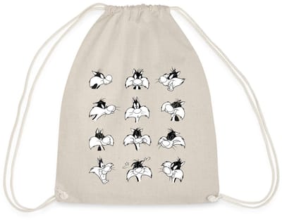 Looney Tunes Sylvester Facial Expressions Gymtas