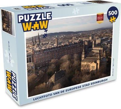 Puzzel Architectuur - Lucht - Edinburgh - Legpuzzel - Puzzel 500 stukjes