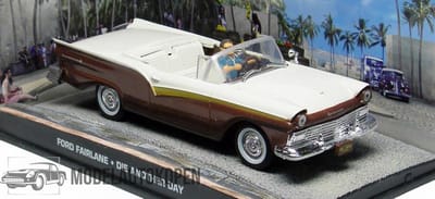 Ford Fairlane - Die another day (James Bond) 1/43 Atlas - Modelauto - Schaalmodel - Model auto - Schaal model - Miniatuurauto - Miniatuur autos