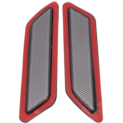 2 stuks Voorbumper Reflector Zijmarkeringslicht Past voor F30 F31 3 Serie 2013 2015 gray