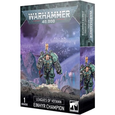 Figurine Ligues de Votann Games Workshop Warhammer 40k Champion Einhyr