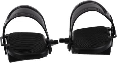 Hometrainer Pedalen - Pedaaltrainer - Stil Trainen - Antislip Ontwerp - 14 x 13 x 6 cm - Zwart