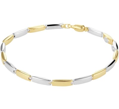 Bicolor Gouden Armband 3 4208434