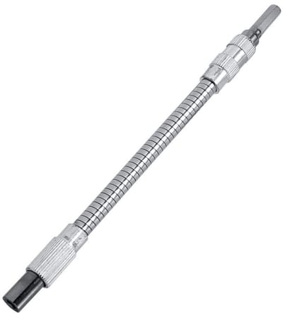 Dailygoods- Verlengstuk Flexibel - Verlengstuk voor Boormachine - Verlengstuk voor Schroevendraaier - Bending tot 300 Graden - Handbescherming - Metaal Materiaal - Boorverlengstuk