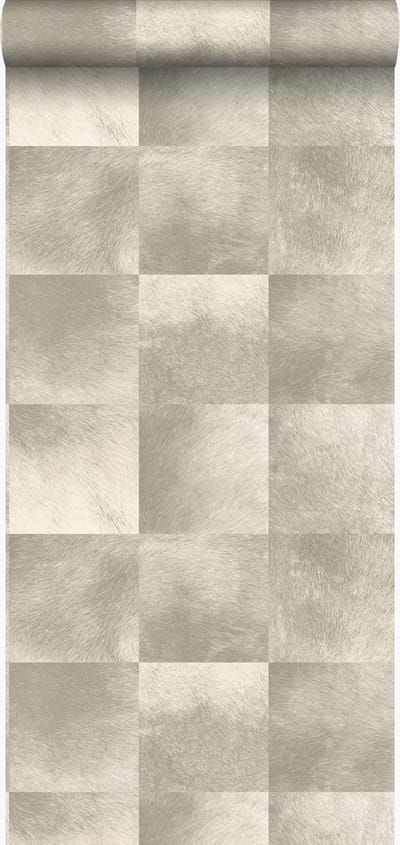 Origin Wallcoverings behang dierenhuid motief beige - 53 cm x 10.05 m - 347323