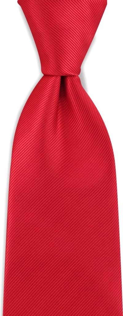 JB Collection - Stropdassen - stropdas rood repp - rood