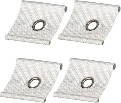 4 stuks luifelhaken, railhaken, caravanhaken, camperaccessoires, geschikt voor buisgaten van 5/6 mm tot 7/8 mm