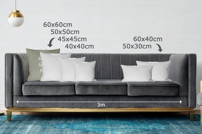 Sierkussens - Kussentjes Woonkamer - 60x60 cm - Bestek - Quotes - Knife. Spoon. Fork. - Spreuken