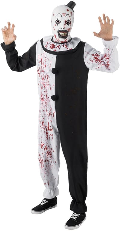 Terrifier – Art the Clown-kostuum met masker