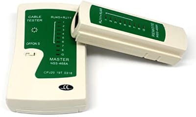 Multifunctionele netwerk LAN Ethernet-tester RJ45 RJ11 RJ12 - Compatibel met Cat 5, Cat 6, Cat 7 en Cat 8