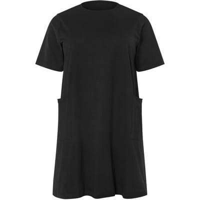 ESMARA Dames jurk - plus size (Zwart, XL (48/50))