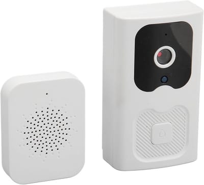 Slimme Draadloze Videodeurbel met WiFi, HD Beeld en Nachtzicht - Spraakfunctie