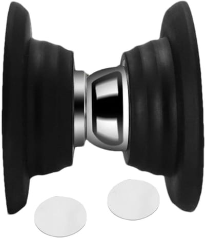 Magneetdeurstopper - Deurvanger Deurhouder - Deur Open Houden - Geen Boren Nodig - 162 cm - Zwart