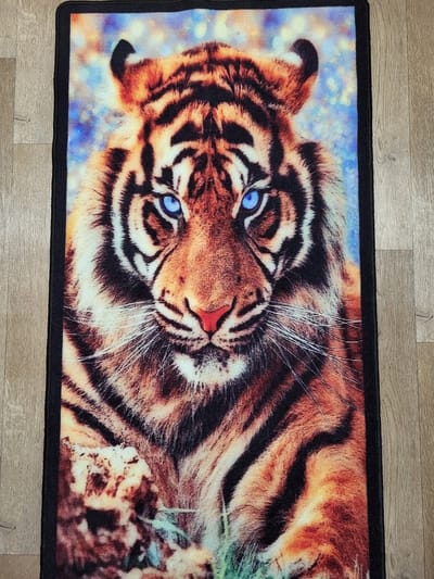 FOTAPIJT - Badmat- Bedrukte vloerkleed - Binnen - Termo Antislip - 50x80 cm - 5 mm - Wasbaar - Polyamide