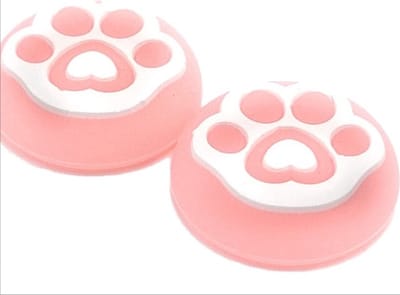 2x Thumb grips - Dierenpootjes - Controller grips - Gamen - Thumbstick grips - Joystick caps - Controller accessoires - Gaming grips - Anti slip thumb grips - 1 paar - Jonyx