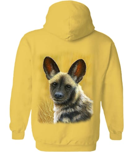 Wilde Hond Wild Dog Pup The Coloured House Hoodie S
