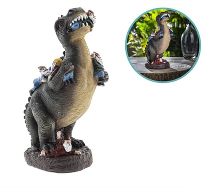 Hi Tyrannosaurus Decoratiebeeld - Dinosaurus Figuur - 15 x 10 x 24 cm
