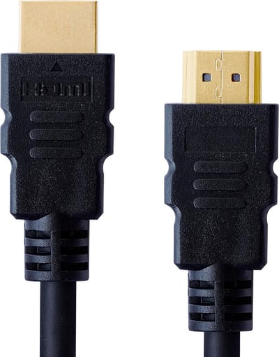 HDMI Kabel 1 Meter HDMI naar HDMI Kabel 4K Resolutie - HDMI-kabels 1080p HD Kwaliteit - Zwart
