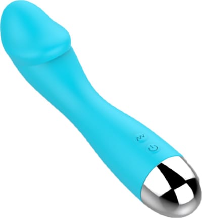 Cupitoys® Vibrator - 16,2cm - Lichtblauw - 30 standen - Vibrators voor vrouwen en mannen - Sex toys voor vrouwen en mannen