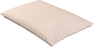 Spelt Kussen - Natuurlijk Kussen - Ontspannen Slapen - Ademende Vulling - 40x60cm - Ruw Wit
