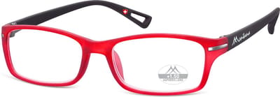 Montana Leesbril MR76B Wijnrood/Zwart +1:00