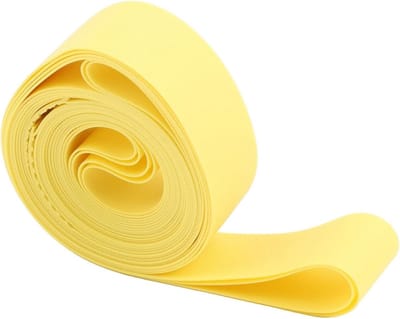 Fietsband Anti-lek Strip - Velglint Spaakband - Voorkomen van lekke banden - Herbruikbaar PVC materiaal - 275 inch - Geel