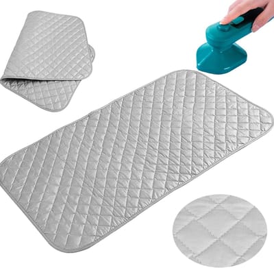 Draagbare strijkmat - opvouwbare strijkmat - geschikt voor wasmachine/droger/ bureau/ aanrecht/ kleine strijkplank - voor huishoudelijk gebruik