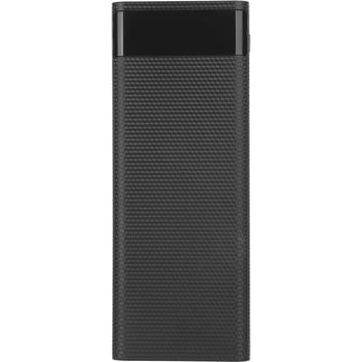 Lichtgewicht 8 x 18650 Batterij Opbergdoos DIY Draagbare Powerbank Jacking Accessoire zwart zwart