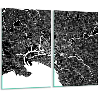 TMK ArtDeko - Snijplank - 30x52cm - Glas - Mapa Ontwerp