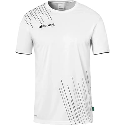 Uhlsport Score 26 Voetbalset Korte Mouw Kinderen - Wit / Zwart | Maat: 140