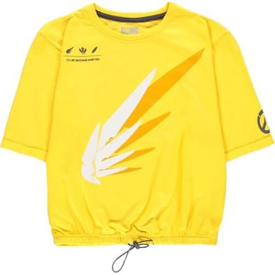 Difuzed Overwatch Mercy's Wings Female Cropped T-Shirt-Maat L (Diversen) Nieuw